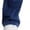 Blue, variant on Women's High Waist Flared Leggings with Pockets Stretch Denim Look for Yoga and Casual Athletic Wear