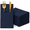 Navy-75, variant on 150 White Linen-Feel Disposable Paper Guest Hand Towels with Flatware Pocket