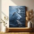 thumbnail image 6 of Ocean Wave Canvas Print, Wall Art for Living Room, Bedroom, Bathroom, Coastal Home, Nautical Theme, Office, 6 of 8