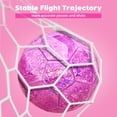 thumbnail image 5 of Soccer Balls Size 4 Glitter Pink - Kids Aged 4-6 6-8 8-12 Outdoors Sports Training Ball Recreation Playing Ball Teens Girls Children Youth Back to School Birthday, 5 of 9