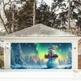 thumbnail image 1 of Riforla Holiday Cheer Garage Festive Christmas Banner with Bright Colors Festive Design Perfect for Auto Enthusiasts Home Garages Easy Hanging Durable Material Flags Banners Accessories F, 1 of 4
