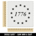 thumbnail image 2 of 1776 Betsy Ross Flag Stars USA United States of America DIY Cookie Wall Craft Stencil - 11.5 Inch, 2 of 5