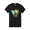 Black-1, variant on Crystal-Cluster Mens Graphic Tee, 100% Cotton, Casual Summer Wear