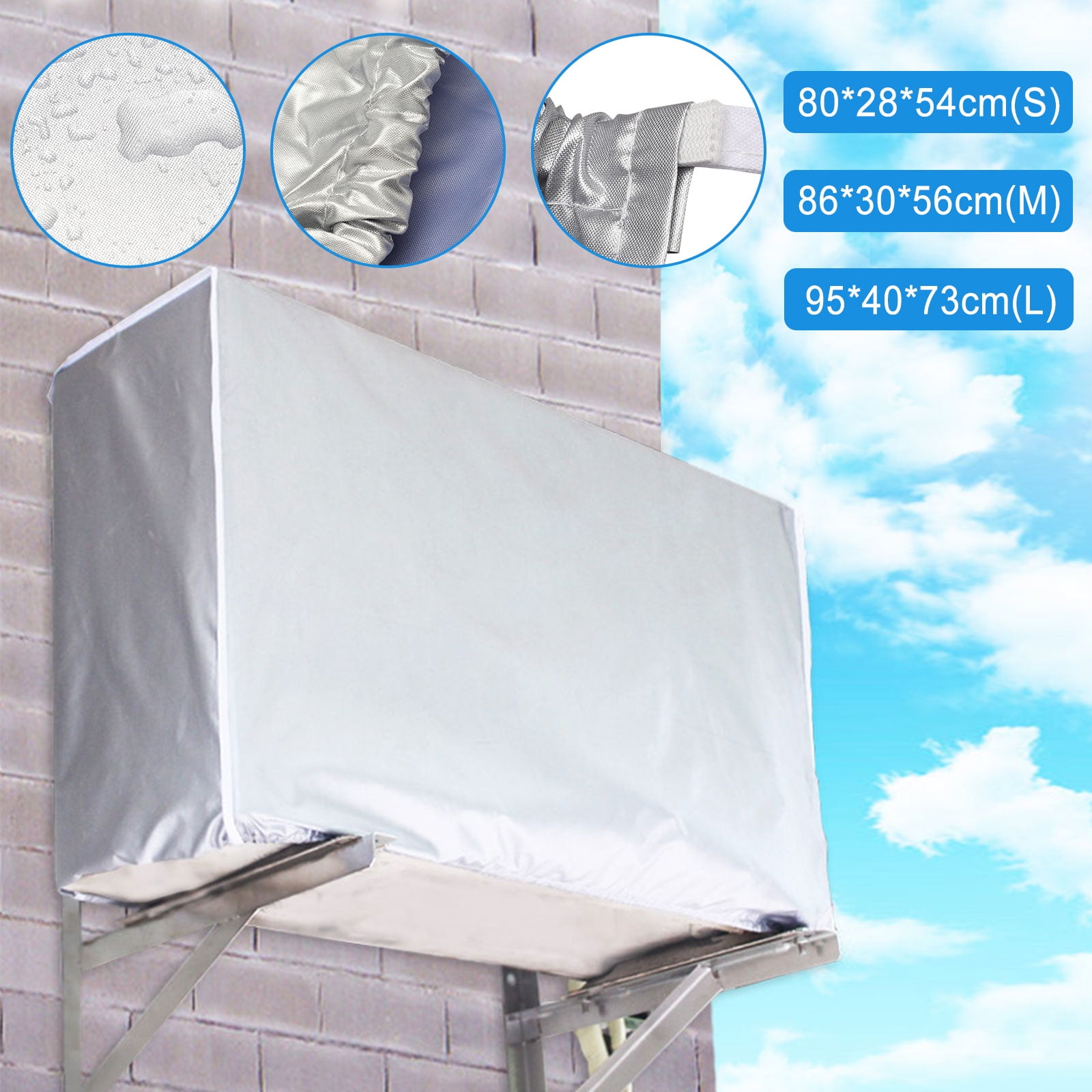 Window Air Conditioner Cover, EEEKit Waterproof Winter AC Unit Cover