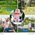 thumbnail image 5 of IFOYO Tree Swing Seat, Swing Set Accessories for Kids Outdoor Play Playground Trees, Children Outdoor Plastic Swingset for Little Tykes, Blue, 5 of 8