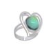 thumbnail image 5 of Minnieouse Anillos de humor fáciles de combinar con diferentes estilos, no es fácil de romper, moda Retro, hermosa joyería de temperatura Gema de amor 5piezas, 5 of 6