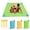 Green, variant on Deago Sandfree Beach Blanket, 79''×59'' Large Sandproof Beach Mat for 4-7 Adults, Waterproof Pocket Picnic Blanket , Outdoor Blanket for Travel, Camping, Hiking (Blue)