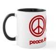 thumbnail image 2 of CafePress - Peace,Love, Sweet Sixteen - 11 oz Ceramic Mug - Novelty Coffee Tea Cup, 2 of 6