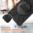 thumbnail image 6 of XYX Case for Samsung Galaxy Tab A9+ 11.0 inch SM-X210/SM-X215/SM-X216 with 360 Degree Rotating, Hand Strap, Shoulder Strap, Black, 6 of 7