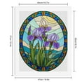 thumbnail image 2 of Paint By Numbers Kit for Adults Beginner - DIY Stained Glass Floral Oval Art Canvas Painting Kits for Adults, Frameless Paint By Number for Adults for Home Wall Decor 16x20 Inch, 2 of 7