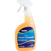 Global Industrial Citrus Cleaner & Degreaser 32 oz. Trigger Spray Bottle 6/Case