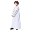 thumbnail image 4 of Bnwani Womens Tank Tops Boys Floral Tops Dresses Boy Comfortable Soild Tops Muslim Robe Blouse Size 120, 4 of 9