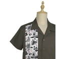 thumbnail image 5 of Men's Short Sleeve Contrast Pattern Printed Personalized Shirts, 5 of 6