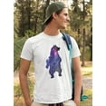 thumbnail image 2 of Silhouette Cosmic Bear Tee Men's -Image by Shutterstock, 2 of 4