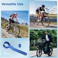 thumbnail image 6 of 6-in-1 Bike Bottom Bracket Tool with Crank Arm Cap Install Removal Tool, Multifunctional BB Wrench for 12/16-Notch 39/41/44/46/49mm, Wrench for Mountain Road Bikes, 6 of 6