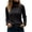 Black, variant on Women's Cable Knit Turtleneck Sweater, Womens Fall Sweaters, Long Sleeve Casual Pullover Top
