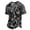 Black, variant on Camo Men Workout Shirt Henley Neck Short Sleeve Shirts Men Big and Tall Breathable Sports Hiking Basketball Mens Graphic T-Shirts