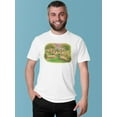 thumbnail image 2 of And Nature Stared Back T-Shirt Men -Askin Ayrancioglu Designs, Male Large, 2 of 4