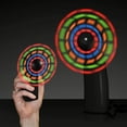 thumbnail image 2 of FlashingBlinkyLights Light Up LED Mini Handheld Fan, 2 of 3