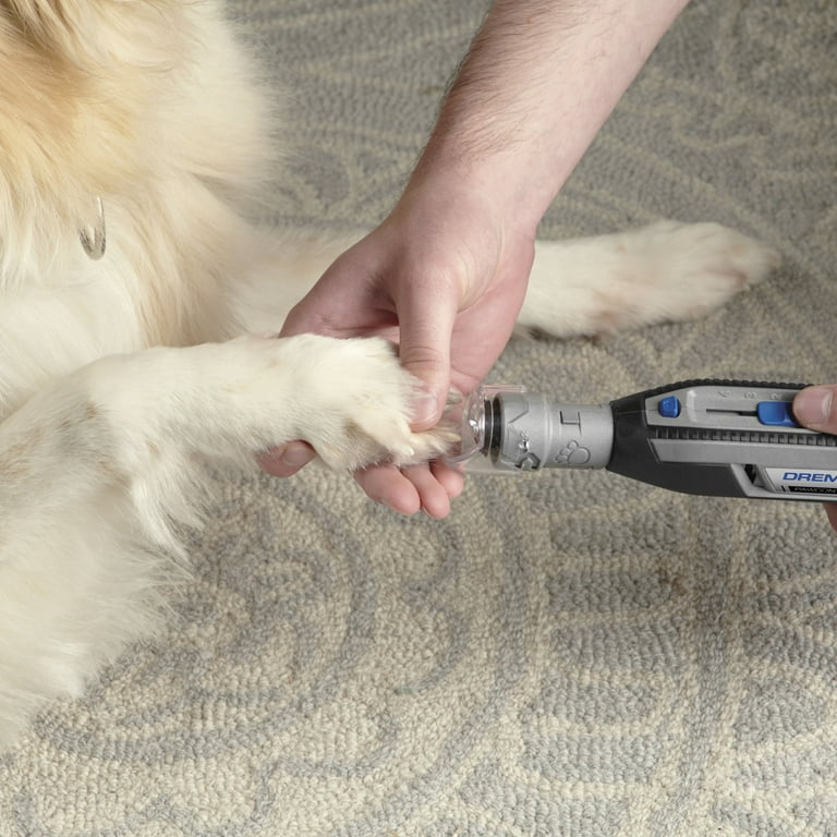 Dremel 7760-PGK 4 Volt Cordless Rotary Dog and Cat Pet Nail Grooming Kit  with 10 Additional Grooming Disks 