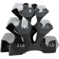 thumbnail image 1 of Rack para Mancuernas Bluelander Ideal para Gimnasio Casa o Oficina Capacidad de Peso 12 Kg, 1 of 5