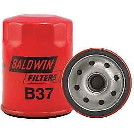 B37 Engine Oil Filter- Baldwin Replace GMC 94848478 and Toyota 90915-10004 Pack of 6
