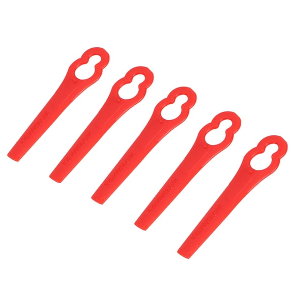 40pcs Plastic Replacement Blades for Cordless Grass Trimmer Strimmer, 3.3 inches / 84mm Length