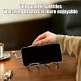 thumbnail image 4 of Stainless Steel Phone Stand Hands Free Desktop Holder for Tablet Horizontal Use Watching Videos, 4 of 6