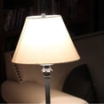 thumbnail image 5 of WEUVEB 8pcs Lamp Finial Full Thread Adapter Silver Metal Design for Business Owners, 5 of 5
