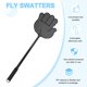 thumbnail image 2 of Uxcell 6-Pack Matamoscas para Interiores, 47.5x14 cm/18.7x5.5 in Matamoscas de Alta Resistencia para Cocina/Patio/Barbacoa [Negro], 2 of 6