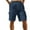 Navy, variant on Christmas Gift Men's Swimwear Men's Swim Trunks Ndbuld Men's Summer Pocket Beach Breathable Sports Shorts Cargo Pants Khaki 2XL