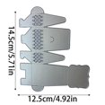 thumbnail image 1 of Candy Box Cutting Dies DIY Craft Dies Handmade Ability Developing Template for School Classroom Teacher Students Supply, 1 of 1