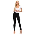 thumbnail image 4 of Lady's 4 Pocket Ponte Pants, Black, S, 4 of 5