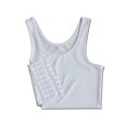 thumbnail image 1 of Carpeta de pecho Ropa interior Camisetas sin mangas Vendaje Trans Transpirable Gancho lateral Sujetador bustier seitruly  FS11407-02, 1 of 7