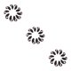 thumbnail image 1 of Yuarrent 10Pcs Golf Iron Headcover Waterproof Head Cover Black Golfer Red Protection 4-9,A~X Type1 NO1, 1 of 1