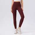 thumbnail image 2 of GEWSEY Workout Leggings for Women High Waisted Exercise Athletic Gym Fitness Yoga Lexi Lined Pants 26" (, S), 2 of 3