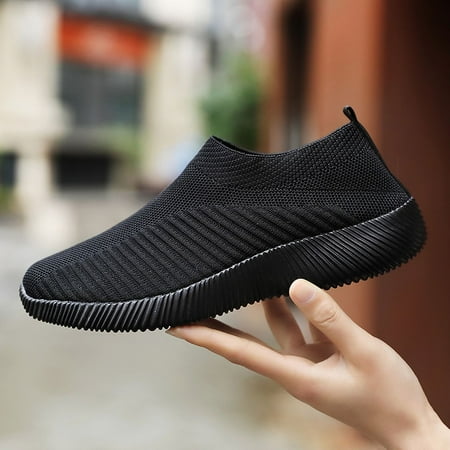 

NAYUKA Women Vulcanized Shoes High Quality 2022 New Women Sneakers Slip On Flats Shoes Women Loafers Plus Size 43 Walking Flat