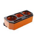 thumbnail image 1 of fastboy Support Universel UTV pour Boisson Support de Console Porte-Gobelet Réglable Côtés Orange, 1 of 5