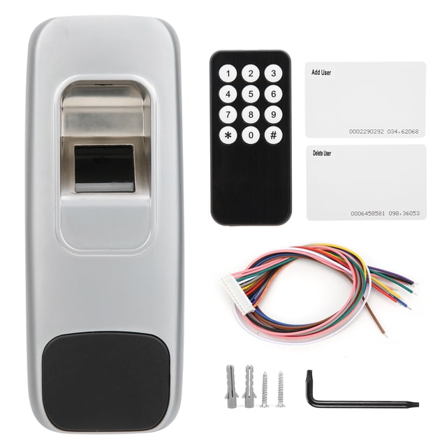 Teclado de tarjeta IC de huella digital de control de acceso RFID 13,56 MHz para máquina integrada Wiegand26
