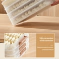 thumbnail image 5 of Vikakiooze 1-4 Layer Food Storage Container Transparent Food Preservation Box For Kitchen And Refrigerator Dumpling Box Well Sealed, 5 of 9
