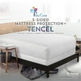 thumbnail image 4 of PureCare Tencel 5-Sided Mattress Protector Twin XL, White, 4 of 4