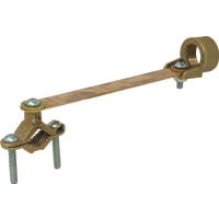 Southwire 1/2 In. to 1 In. Bronze Ground Clamp with Strap & 3/4 In. Hub 65181640