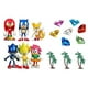 thumbnail image 2 of Set de reproducción de 15 piezas de Sonic y Friends Classic con figuras de Sonic, Palm TR TR Cake Toppers Cake Toppers, 2 of 2