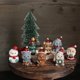 thumbnail image 3 of Adornos de animales pequeños de la familia de resina de Navidad, decoración creativa del hogar, Mini árbol de Navidad, regalo de Navidad de anciano, 3 of 4