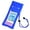 Dark Blue, variant on Sunjoy Tech Swimming Waterproof Phone Bag with Lanyard High Transparency Strong Sealing Airbags Design Touchscreen Sensibility PVC Underwater Phone Protector