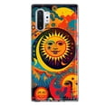 thumbnail image 1 of MUNDAZE Samsung Galaxy Note 10 Shockproof Clear Hybrid Protective Phone Case Neon Psychedelic Indie Hippie Sun Moon Cover, 1 of 5