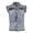 Black White, variant on Mens Biker cut off Cotton Shirt Sleeveless Denim Shirt Cowboy Button Down Shirts with Front Pocket