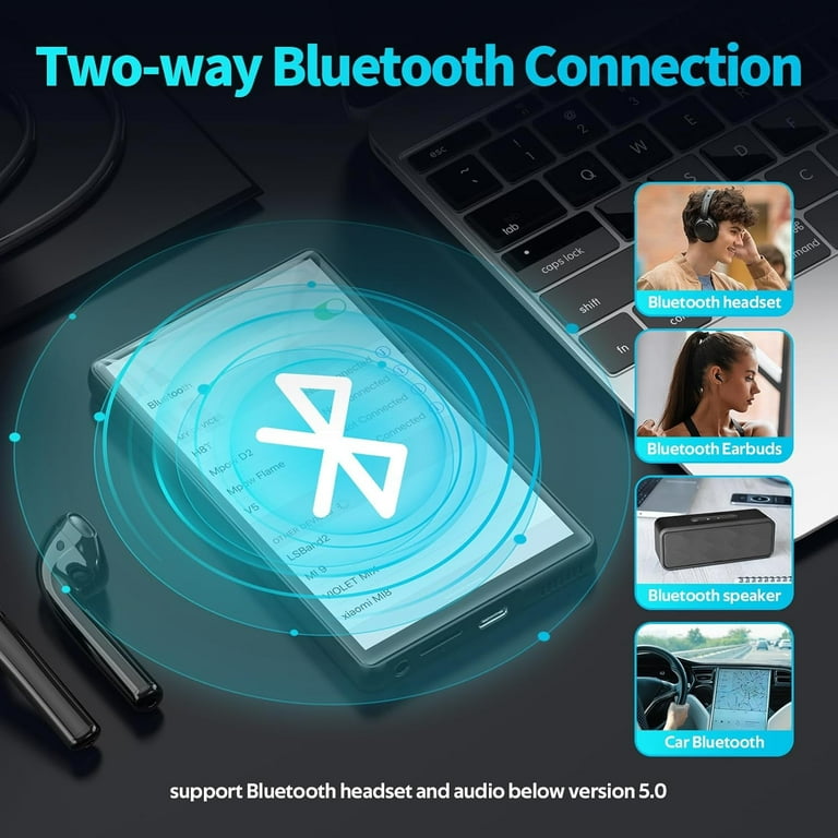 4.7インチ Android MP3プレイヤー Bluetooth WiFi Amazon.co.jp: mp3プレーヤー 80GB SWOFY Android 音楽プレーヤー