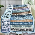 Sister in Law Gifts Blanket 50x60in, Sister in Law Birthday Gifts