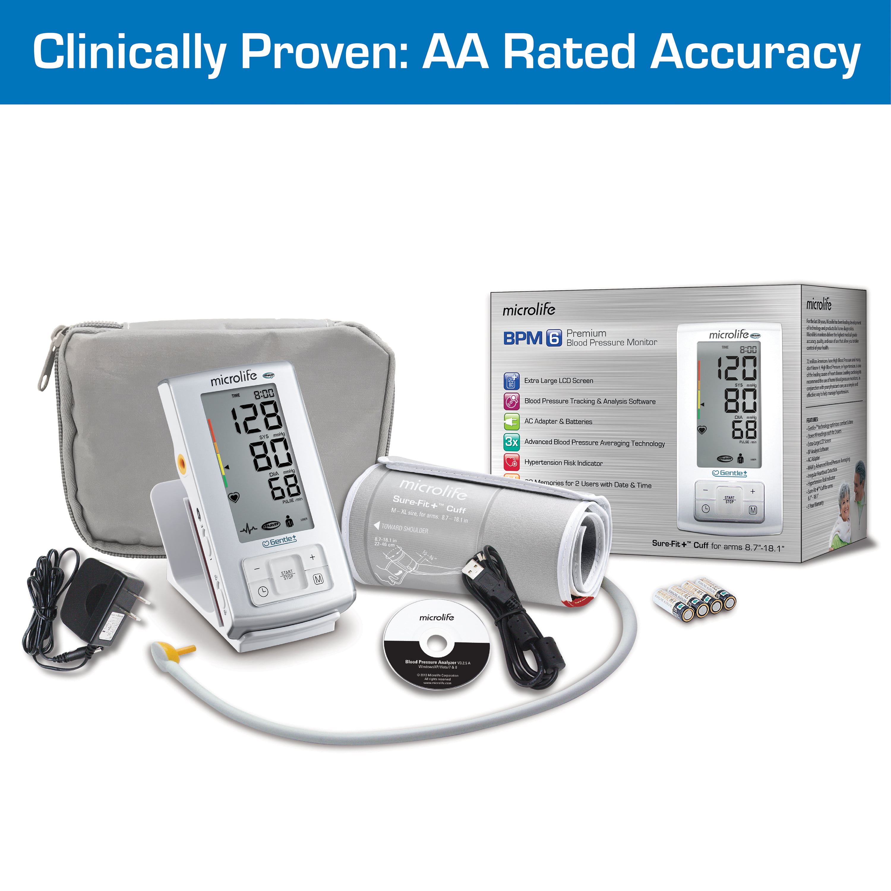 BP A6 BT - Blood Pressure Monitor - Microlife AG